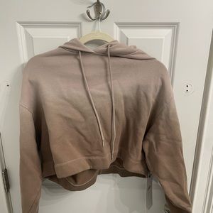 Alo Yoga cropped sweater, ombré color, size XS, NEVER WORN WITH TAGS